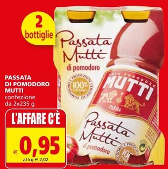 Il Gigante Passata di pomodoro mutti offerta