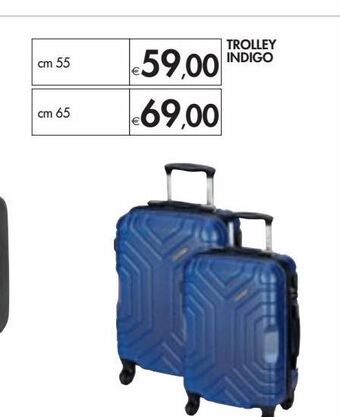 Bennet Trolley indigo offerta
