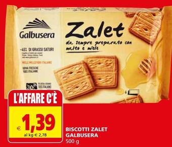 Il Gigante Biscotti zalet galbusera offerta