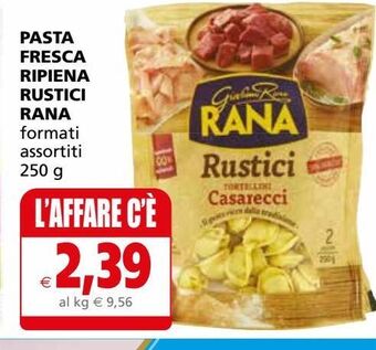 Il Gigante Pasta fresca ripiena rustici rana offerta