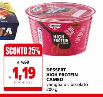 Il Gigante Dessert high protein cameo offerta