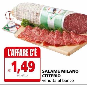Il Gigante Salame milano citterio offerta