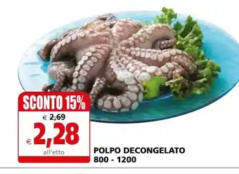 Il Gigante Polpo decongelato 800 - 1200 offerta