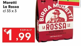Despar Moretti la rossa offerta