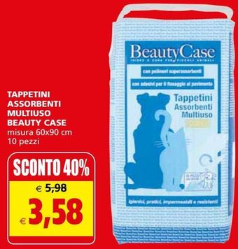 Il Gigante Tappetini assorbenti multiuso beauty case offerta