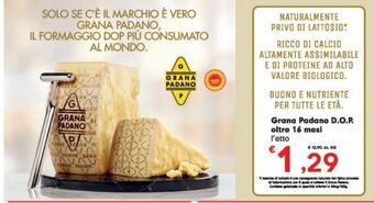 Despar Grana padano d.o.p. oltre 16 mesi offerta
