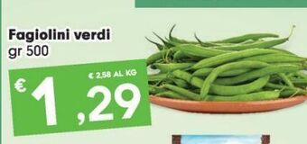 Fagiolini verdi
