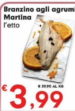 Despar Branzino agli agrumi martina offerta