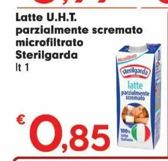 Despar Latte u.h.t. parzialmente scremato microfiltrato sterilgarda offerta
