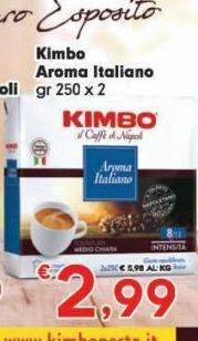 Despar Kimbo aroma italiano offerta