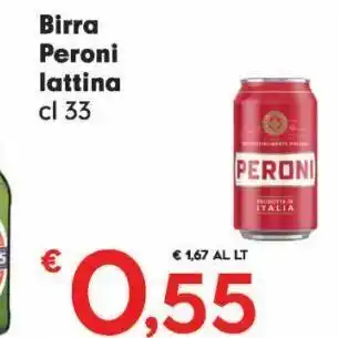Despar Birra peroni lattina offerta