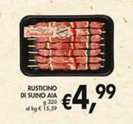 Supermercato Coal Rusticino di suino aia offerta
