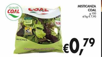 Supermercato Coal Misticanza coal offerta