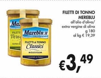 Filetti di tonno mareblu