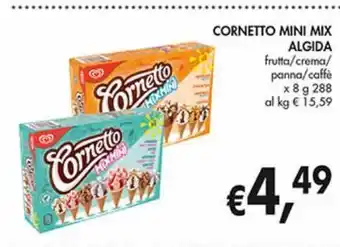 Supermercato Coal Cornetto mini mix algida offerta
