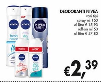 Coal City Deodoranti nivea offerta
