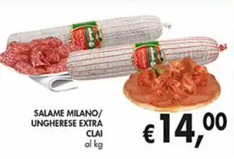 Supermercato Coal Salame milano / ungherese extra clai offerta