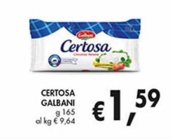 Supermercato Coal Certosa galbani offerta