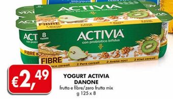 Supermercato Coal Yogurt activia danone offerta
