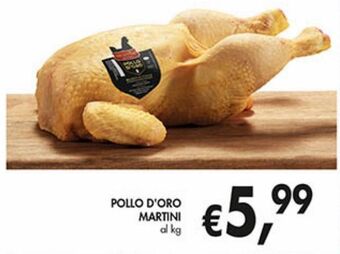 Supermercato Coal Pollo d'oro martini offerta