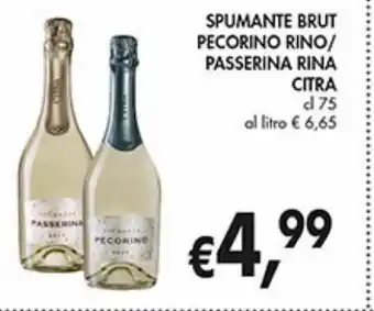 Spumante brut pecorino rino / passerina rina citra