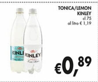 Supermercato Coal Tonica / lemon kinley offerta