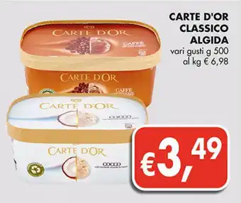 Carte d'or algida