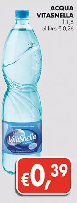 Supermercato Coal Acqua vitasnella offerta