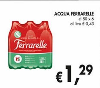 Supermercato Coal Acqua ferrarelle offerta