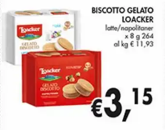 Supermercato Coal Biscotto gelato loacker offerta