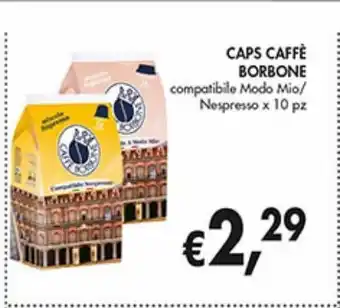 Caps caffè borbone