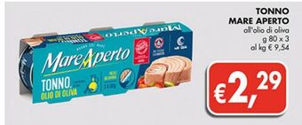 Supermercato Coal Tonno mare aperto offerta