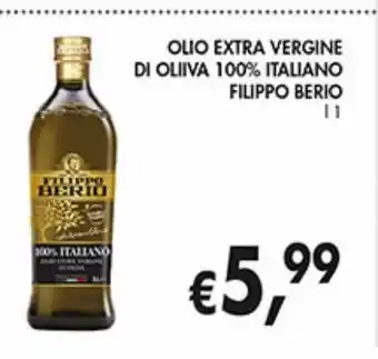 Supermercato Coal Olio extra vergine di oliva flippo berio offerta