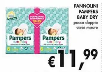 Supermercato Coal Pannolini pampers offerta