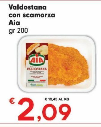 DeSpar Express Valdostana con scamorza aia offerta