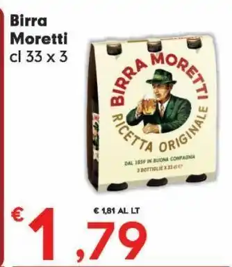 DeSpar Express Birra moretti offerta