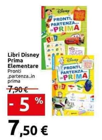 Carrefour Libri Disney Prima Elementare offerta