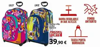 Carrefour Trolley Lilly o Like Carrera offerta