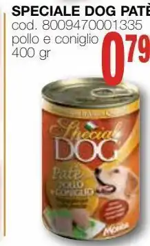 Mondo Brico Special dog paté offerta