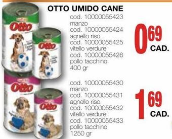 Mondo Brico Otto umido cane offerta