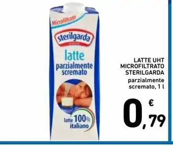 Spazio Conad Latte microfiltrato sterilgarda parzialmente scremato offerta
