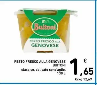 Spazio Conad Pesto fresco alla genovese buitoni offerta