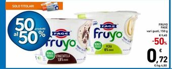 Spazio Conad Fruyo fage offerta