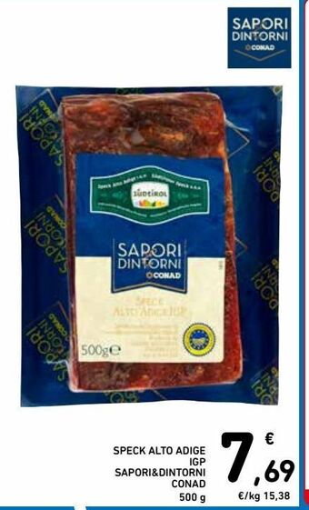 Spazio Conad Speck alto adige igp sapori & dintorni conad offerta