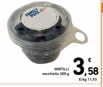 Spazio Conad Mirtilli offerta
