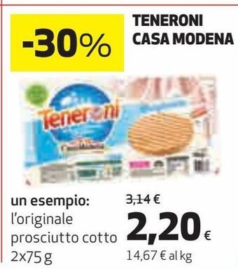 Coop Teneroni casa modena offerta