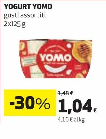 Coop Yogurt yomo offerta