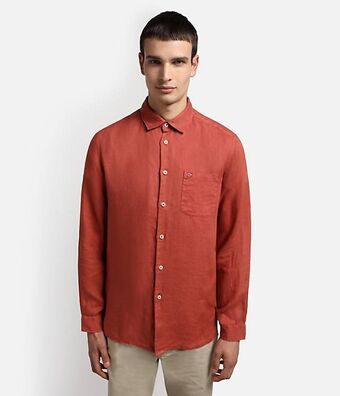 Napapijri Camicia a manica lunga creton offerta