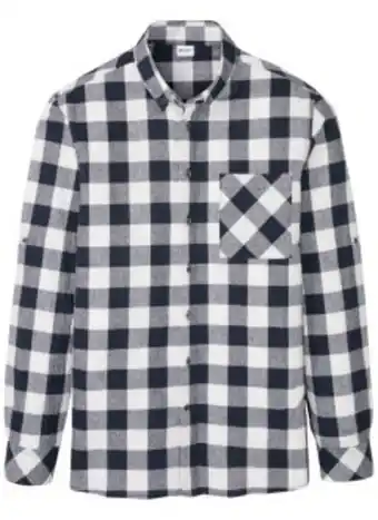 Bonprix Camicia a maniche lunghe con lino offerta