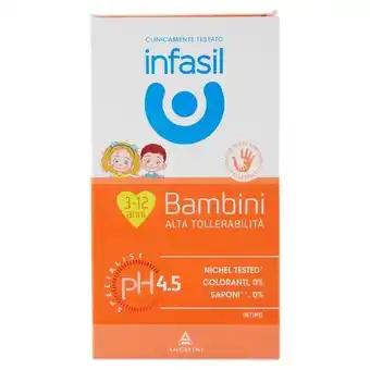 La Saponeria Infasil detergente intimo bambini 3 - 12 anni ph4.5 200 ml offerta